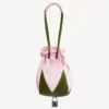 Kenzo Star’ Pouch in Satin Woven Silk Kenzo Star’ Pouch in Satin Woven Silk