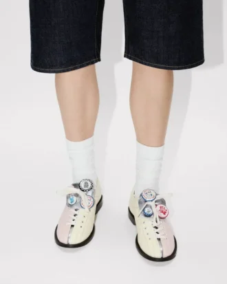 Kenzo Striker’ Bowling Derbies in Leather