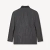 Kenzo Stripes’ Double Breasted Tailored Kimono Jacket Kenzo Stripes’ Double Breasted Tailored Kimono Jacket