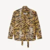 Kenzo Tiger’ Bow Shirt in Cotton Kenzo Tiger’ Bow Shirt in Cotton