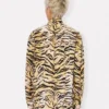 Kenzo Tiger’ Bow Shirt in Cotton Kenzo Tiger’ Bow Shirt in Cotton