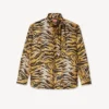 Kenzo Tiger’ Bow Shirt in Cotton Kenzo Tiger’ Bow Shirt in Cotton