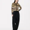 Kenzo Tiger’ Cardigan in Mixed Cotton and Wool Kenzo Tiger’ Cardigan in Mixed Cotton and Wool
