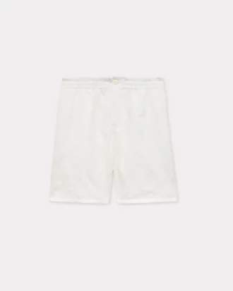 Kenzo Tiger’ Elasticated Shorts in Cotton Jacquard
