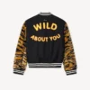 Kenzo Tiger’ Genderless Printed Varsity Jacket in Virgin Wool Kenzo Tiger’ Genderless Printed Varsity Jacket in Virgin Wool