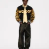 Kenzo Tiger’ Genderless Printed Varsity Jacket in Virgin Wool Kenzo Tiger’ Genderless Printed Varsity Jacket in Virgin Wool