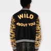 Kenzo Tiger’ Genderless Printed Varsity Jacket in Virgin Wool Kenzo Tiger’ Genderless Printed Varsity Jacket in Virgin Wool