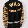 Kenzo Tiger’ Genderless Printed Varsity Jacket in Virgin Wool Kenzo Tiger’ Genderless Printed Varsity Jacket in Virgin Wool