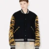 Kenzo Tiger’ Genderless Varsity Jacket in Virgin Wool Kenzo Tiger’ Genderless Varsity Jacket in Virgin Wool