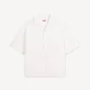 Kenzo Tiger’ Hawaiian Short Sleeve Shirt in Cotton Jacquard Kenzo Tiger’ Hawaiian Short Sleeve Shirt in Cotton Jacquard