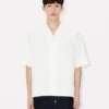 Kenzo Tiger’ Hawaiian Short Sleeve Shirt in Cotton Jacquard Kenzo Tiger’ Hawaiian Short Sleeve Shirt in Cotton Jacquard