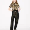 Kenzo Tiger’ Mock Neck Top in Mixed Cotton Wool Kenzo Tiger’ Mock Neck Top in Mixed Cotton Wool