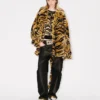 Kenzo Tiger’ Oversized Coat in Fake Fur Kenzo Tiger’ Oversized Coat in Fake Fur