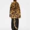 Kenzo Tiger’ Oversized Coat in Fake Fur Kenzo Tiger’ Oversized Coat in Fake Fur
