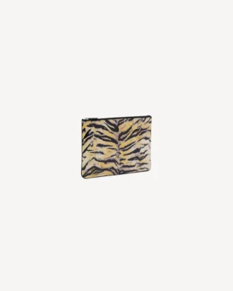 Kenzo Tiger’ Pouch in Leather