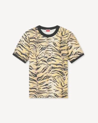 Kenzo Tiger’ Slim T-Shirt in Cotton
