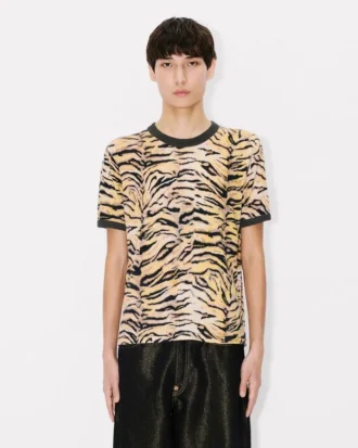 Kenzo Tiger’ Slim T-Shirt in Cotton