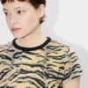 Kenzo Tiger’ T-Shirt in Cotton Kenzo Tiger’ T-Shirt in Cotton