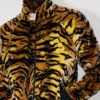 Kenzo Tiger’ Track Jacket in Velvet Jacquard