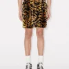 Kenzo Tiger’ Track Shorts in Velvet Jacquard Kenzo Tiger’ Track Shorts in Velvet Jacquard