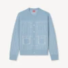 Kenzo Trompe L’oeil’ Cardigan in Cotton Wool