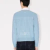 Kenzo Trompe L’oeil’ Cardigan in Cotton Wool Kenzo Trompe L’oeil’ Cardigan in Cotton Wool