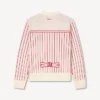 Kenzo Trompe L’oeil’ Cardigan in Cotton Wool Kenzo Trompe L’oeil’ Cardigan in Cotton Wool