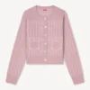 Kenzo Trompe L’œIl’ Cardigan in Wool Cotton Kenzo Trompe L’œIl’ Cardigan in Wool Cotton