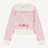 Kenzo Trompe L’œIl’ Cardigan in Wool Cotton Kenzo Trompe L’œIl’ Cardigan in Wool Cotton
