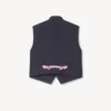 Kenzo Trompe L’œIl’ Vest in Wool and Cotton Kenzo Trompe L’œIl’ Vest in Wool and Cotton