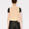 Kenzo Trompe L’œIl’ Vest in Wool Cotton