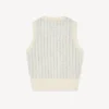 Kenzo Trompe L’œIl’ Vest in Wool Cotton Kenzo Trompe L’œIl’ Vest in Wool Cotton
