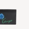 Kenzo Tulip’ Card Holder in Leather