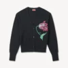 Kenzo Tulip’ Cardigan in Cotton Wool Kenzo Tulip’ Cardigan in Cotton Wool