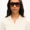 Kenzo Tulip’ Embroidered Cardigan in Spongy Cotton Kenzo Tulip’ Embroidered Cardigan in Spongy Cotton
