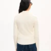 Kenzo Tulip’ Embroidered Cardigan in Spongy Cotton Kenzo Tulip’ Embroidered Cardigan in Spongy Cotton