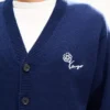 Kenzo Tulip’ Embroidered Cardigan Wool and Cotton Kenzo Tulip’ Embroidered Cardigan Wool and Cotton