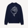 Kenzo Tulip’ Embroidered Cardigan Wool and Cotton Kenzo Tulip’ Embroidered Cardigan Wool and Cotton