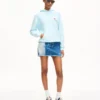 Kenzo Tulip’ Embroidered Hoodie in Cotton Kenzo Tulip’ Embroidered Hoodie in Cotton