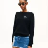 Kenzo Tulip’ Embroidered Jumper in Spongy Cotton Kenzo Tulip’ Embroidered Jumper in Spongy Cotton