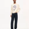 Kenzo Tulip’ Embroidered Jumper in Wool and Cotton Kenzo Tulip’ Embroidered Jumper in Wool and Cotton