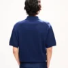 Kenzo Tulip’ Embroidered Polo Wool and Cotton