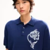 Kenzo Tulip’ Embroidered Polo Wool and Cotton Kenzo Tulip’ Embroidered Polo Wool and Cotton