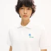 Kenzo Tulip’ Embroidered Slim Polo in Cotton Kenzo Tulip’ Embroidered Slim Polo in Cotton