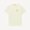 Kenzo Tulip’ Embroidered Slim T-Shirt in Cotton Kenzo Tulip’ Embroidered Slim T-Shirt in Cotton