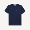 Kenzo Tulip’ Embroidered Slim T-Shirt in Cotton Kenzo Tulip’ Embroidered Slim T-Shirt in Cotton