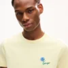 Kenzo Tulip’ Embroidered Slim T-Shirt in Cotton Kenzo Tulip’ Embroidered Slim T-Shirt in Cotton