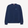 Kenzo Tulip’ Embroidered Sweatshirt in Cotton Kenzo Tulip’ Embroidered Sweatshirt in Cotton