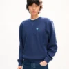 Kenzo Tulip’ Embroidered Sweatshirt in Cotton Kenzo Tulip’ Embroidered Sweatshirt in Cotton