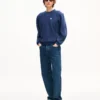Kenzo Tulip’ Embroidered Sweatshirt in Cotton Kenzo Tulip’ Embroidered Sweatshirt in Cotton